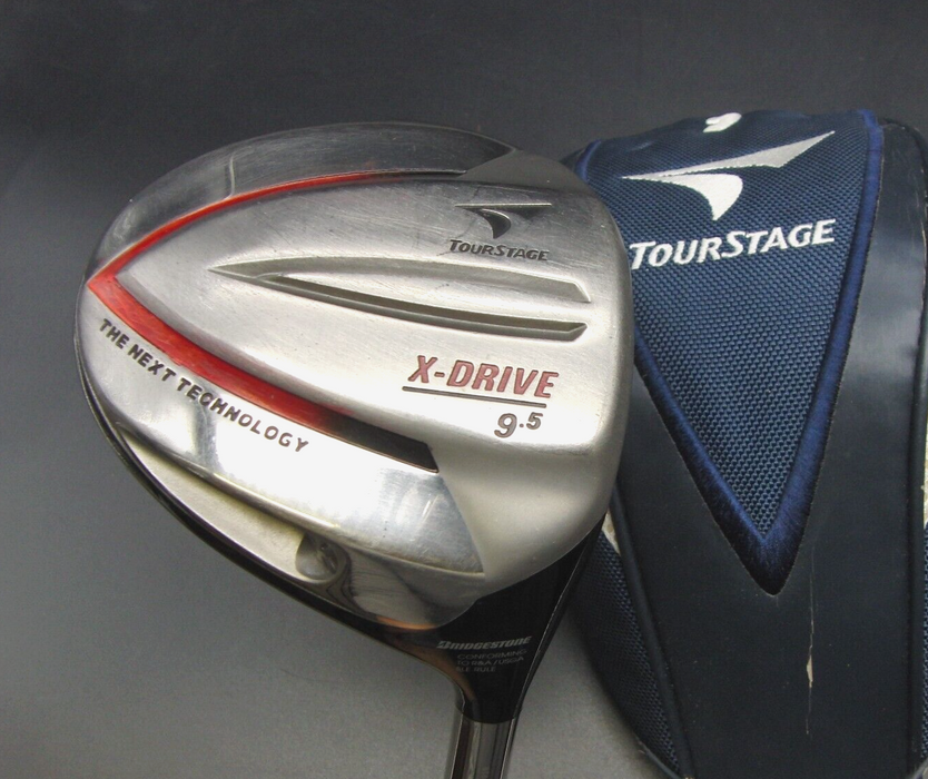 Bridgestone Tourstage X-Drive 9.5° Driver Stiff Graphite Shaft + Head Cover