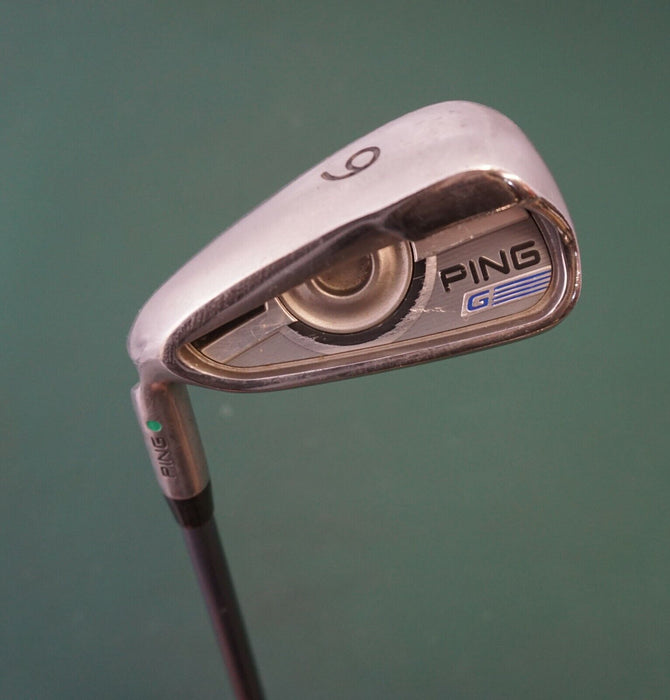 Left-Handed Ping G Series Green Dot 6 Iron Regular Graphite Shaft Ping Grip