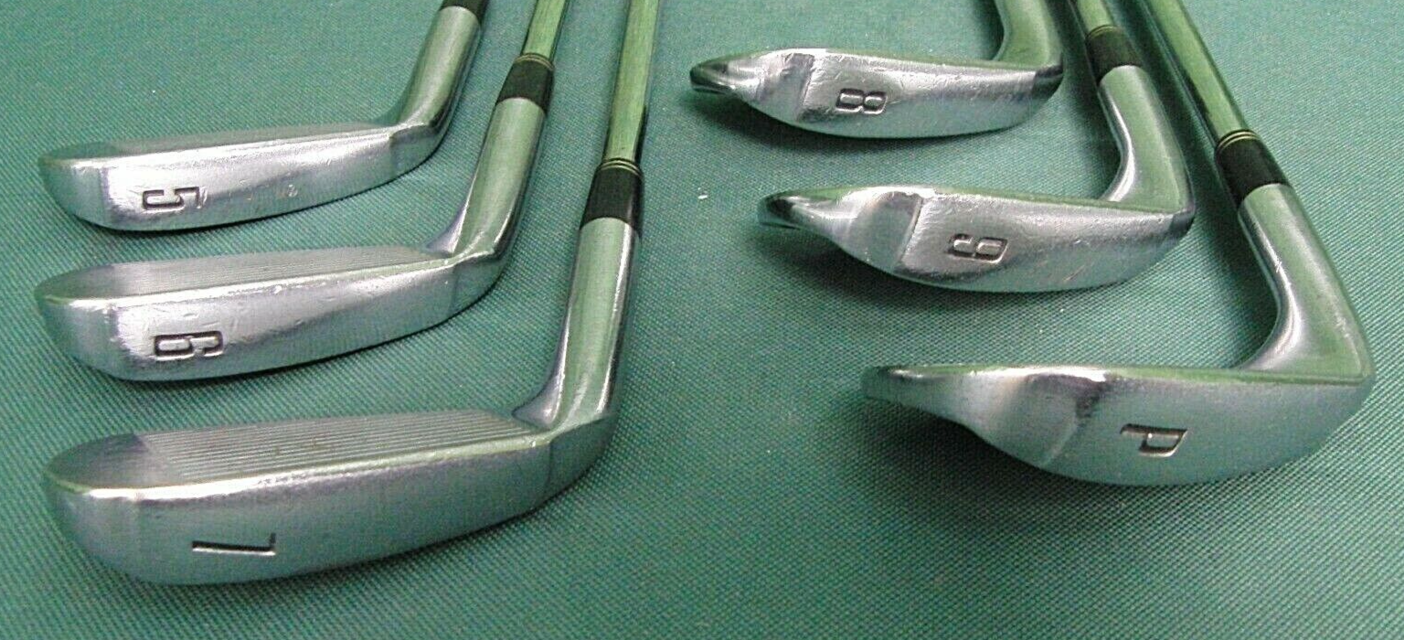 Set Of 6 x Srixon Z-TX Forged Irons 5-PW Stiff Steel Shafts Mixed Grips