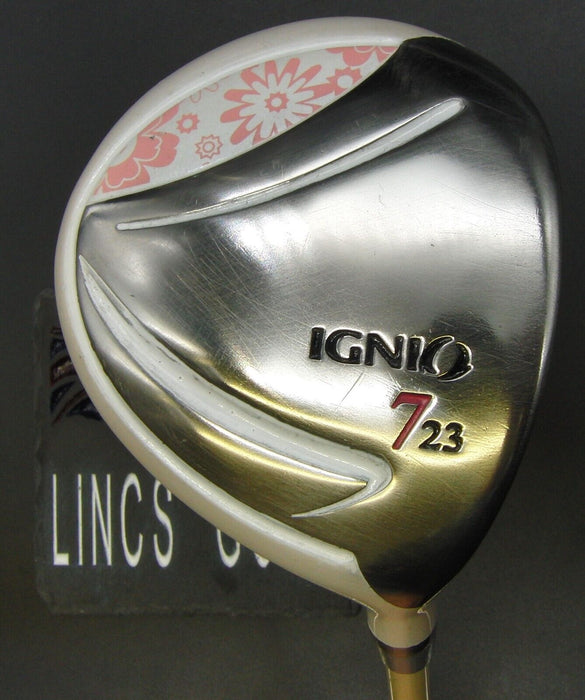 Ladies Japanese Ignio 23° 7 Wood Ladies Graphite Shaft Ignio Grip