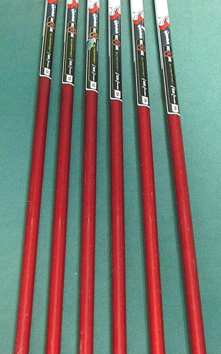 Set of 6 x TaylorMade Burner XD Irons 5-PW Stiff Graphite Shafts NO1 Grips