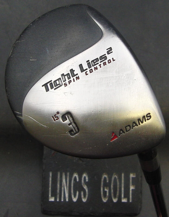 Adams Tight Lies2 15° 3 Wood Regular Steel Shaft Adams Grip