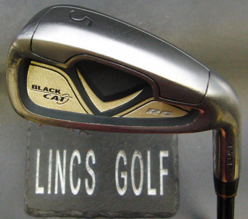 Lynx Black Cat RG 5 Iron Regular Graphite Shaft Lynx Grip