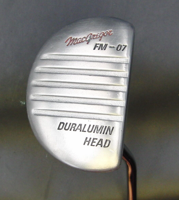 MacGregor FM-07 Duralumin Head Putter Steel Shaft Length 88cm Iguana Golf Grip