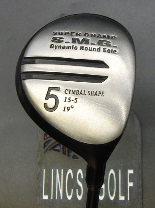 Japanese S-M-G Dynamic Round Sole 19°5 Wood Regular Graphite