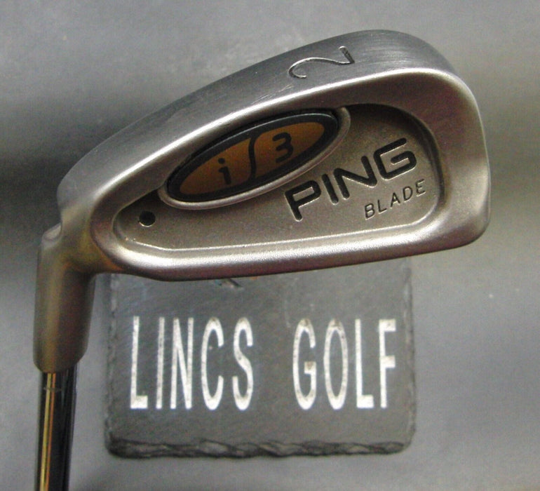 Left Handed Ping i3 Blade Black Dot 2 Iron Regular Steel Shaft Ping Grip