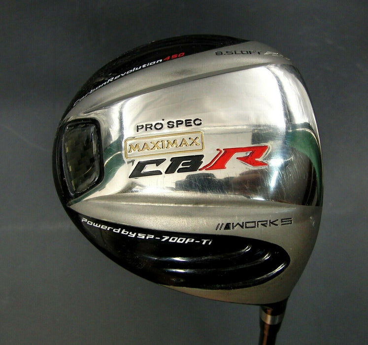 Japanese MaxiMax CBR ProSpec 450 Driver Regular Graphite Shaft Golf Pride Grip