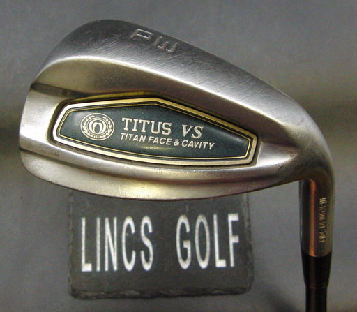 Maruman Sole Titus VS Titan Face & Cavity Pitching Wedge Regular Graphite Shaft