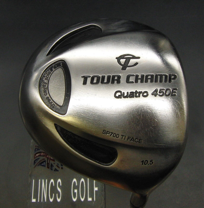 Tour Champ Quatro 450E Tie Face 10.5° Driver Regular Graphite