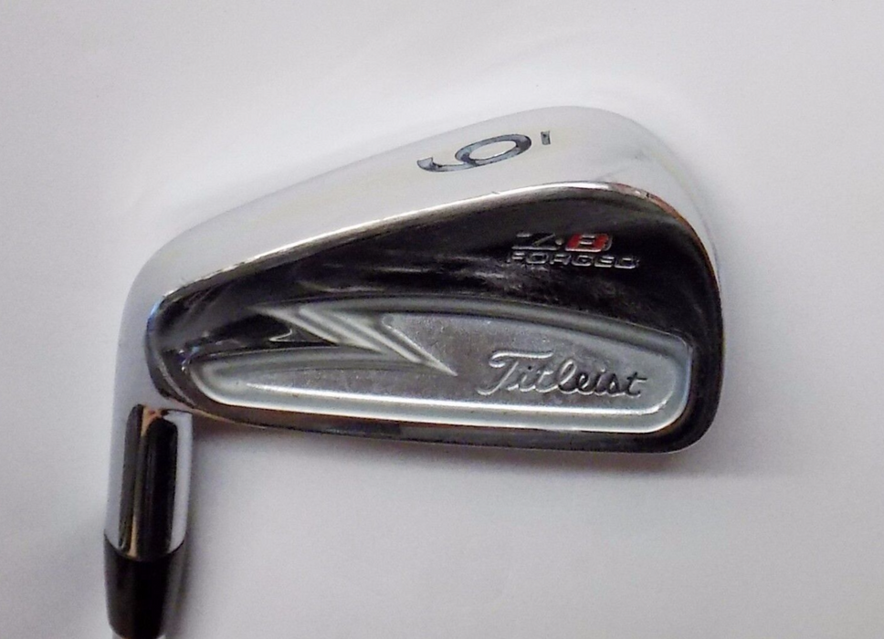 Left Handed Titleist ZB Forged 6 Iron S300 Steel Shaft Titleist Grip