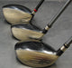 Set of 3 Yonex Nanov & Maruman Exim Nano 10° Driver & 16°  3 & 20° 5 Woods