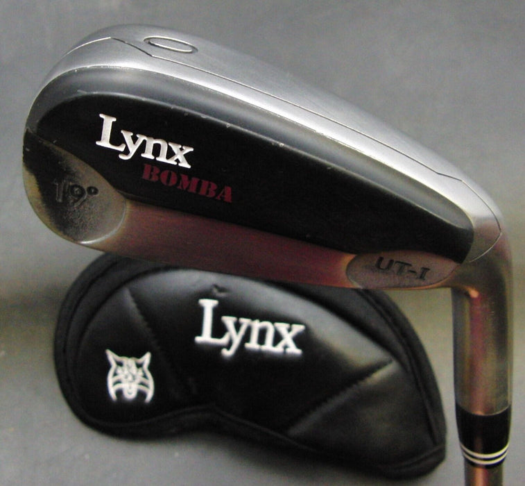 Lynx Bomba UT-I 19° 3 Hybrid Iron Regular Graphite Shaft Lynx Grip with H.Cover