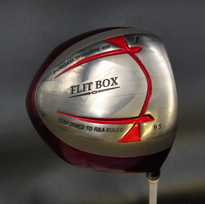 Japanese FLITBOX Forged Titanium 460cc 9.5º Driver Stiff Graphite Shaft