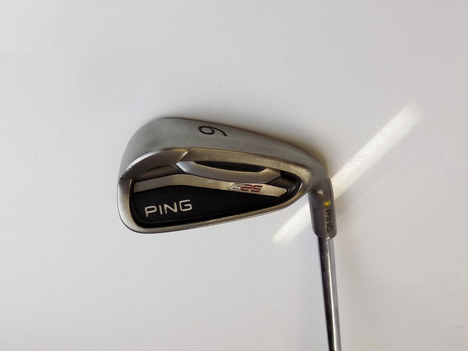 Ping G25 Yellow Dot 6 Iron Ping CFS SR (Senior) Flex Steel Shaft Ping Grip