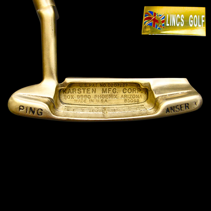 Custom Milled Terminator Theme Ping Anser 3 Putter 86cm Steel Genuine Leather HC