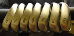 Set of 7 x Wishon 979SS Irons 6-SW+GW Stiff Steel Shafts Golf Pride Grips
