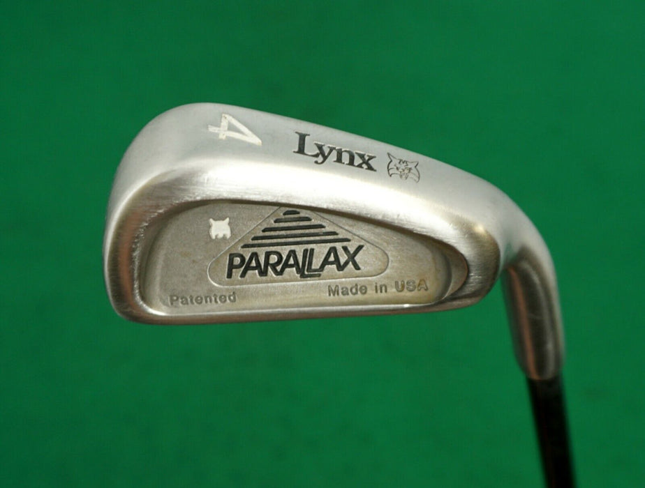 Lynx Parallax Patented 4 Iron Regular Graphite Shaft Golf Pride Grip