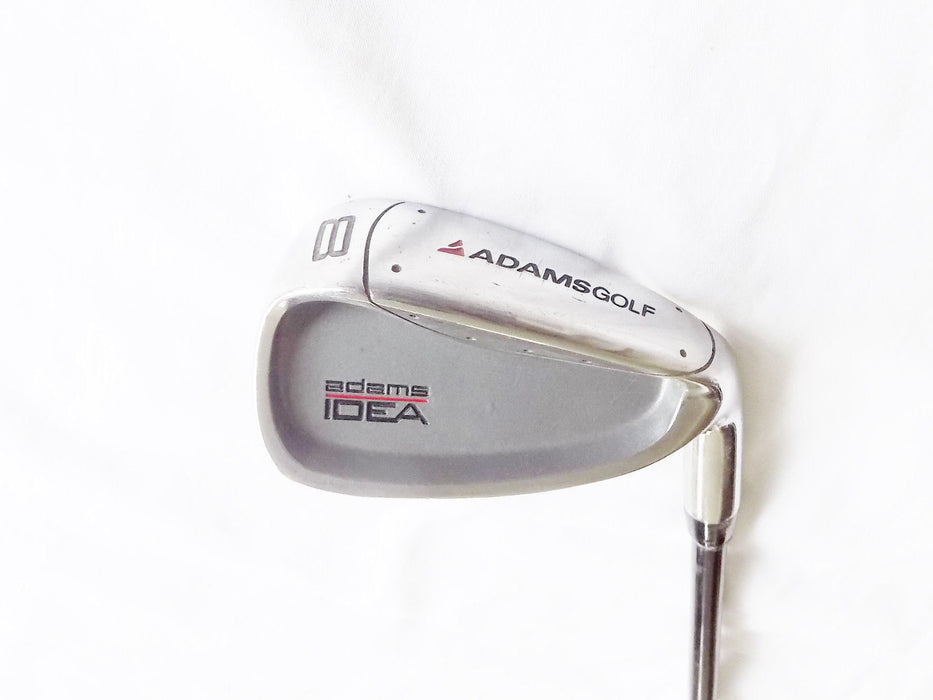 Polished Adams Idea 8 Iron Aldila R Flex Graphite Shaft Adams Grip