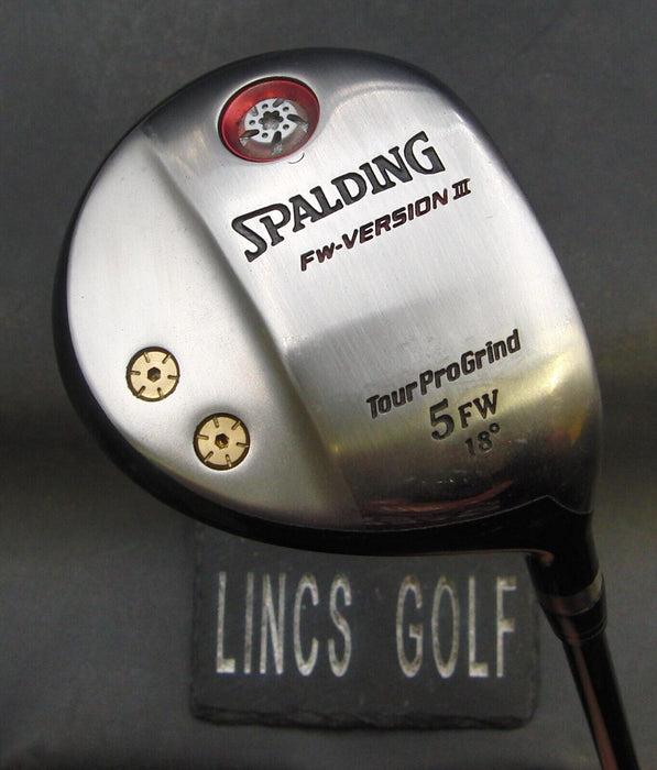 Spalding Tour Pro Grind FW-Version III 18° 5 Wood Stiff Graphite Shaft