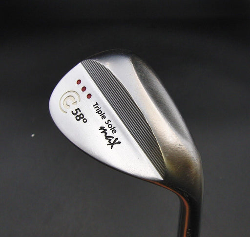 Japanese Crews Golf Triple Sole Max 58° Sand Wedge Regular Steel Shaft