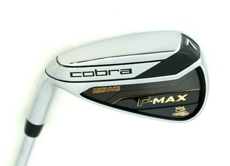 Left Handed Cobra King F-Max 7 Iron Regular Steel Shaft Cobra Grip