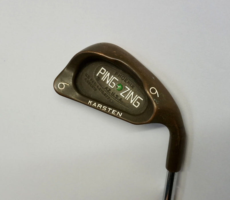 Ping Zing BeCu Beryllium Copper Green Dot 6 Iron JZ Stiff Steel Shaft