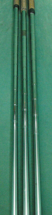Set of 3 x Mizuno Center Flag Irons 3-5 Regular Steel Shafts Mizuno Grips