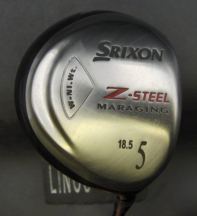 Srixon Z-Steel Maraging 18.5° Wood Stiff Graphite Shaft Srixon Grip