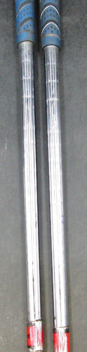 Set of 2 RAM V Force 21° 3 & 25° 4 Hybrids Regular Steel Shafts Pro D2x Grips