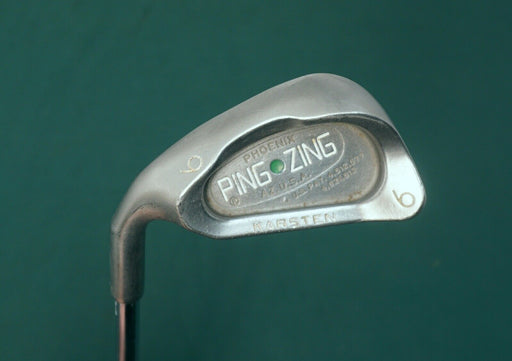 Left Handed Ping Karsten Zing Green Dot 6 Iron Stiff Steel Shaft Ping Grip