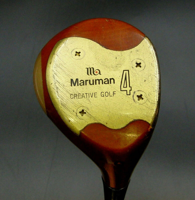 Vintage Maruman Creative Golf 4 Wood Regular Steel Shaft  Maruman Grip