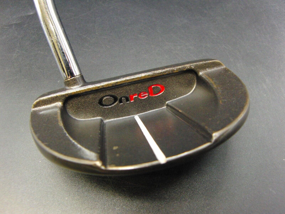 Japanese Tsuruya OnreD Over Rev. Groove Putter Steel Shaft 86.5cm Length