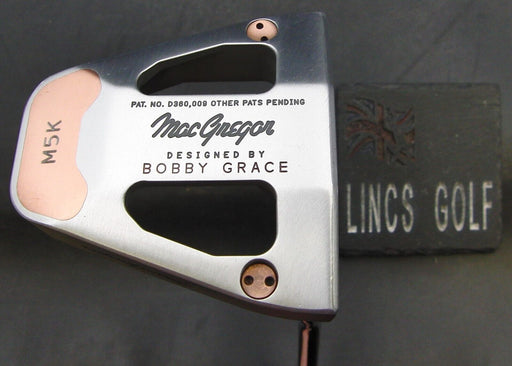 MacGregor Bobby Grace Putter Steel Shaft 87cm Length Gold's Grip