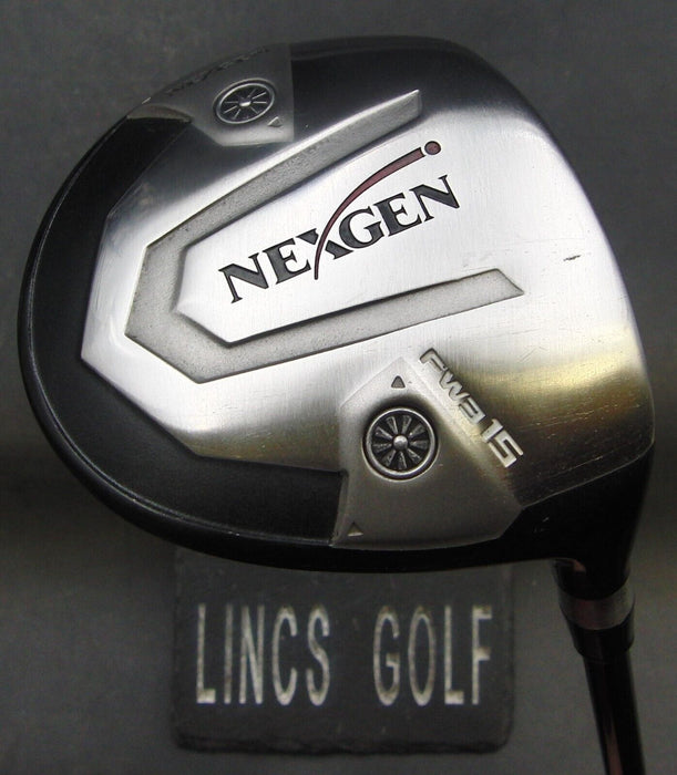 Japanese Nexgen FW 15° 3 Wood Regular Graphite Shaft Golf Pride Grip