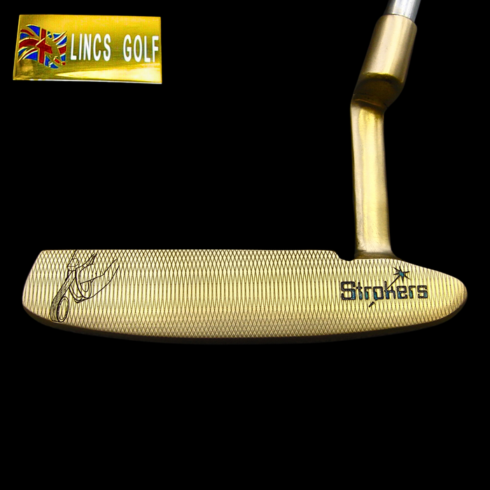 Custom Milled Plumber Themed Ping Anser Putter 88cm Steel Shaft Tacki Mac Grip