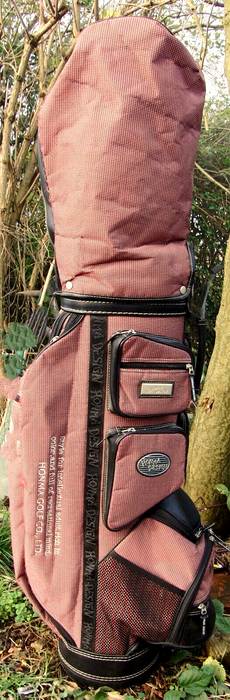 Vintage 5 Division Honma Cart Carry Golf Clubs Cart Bag