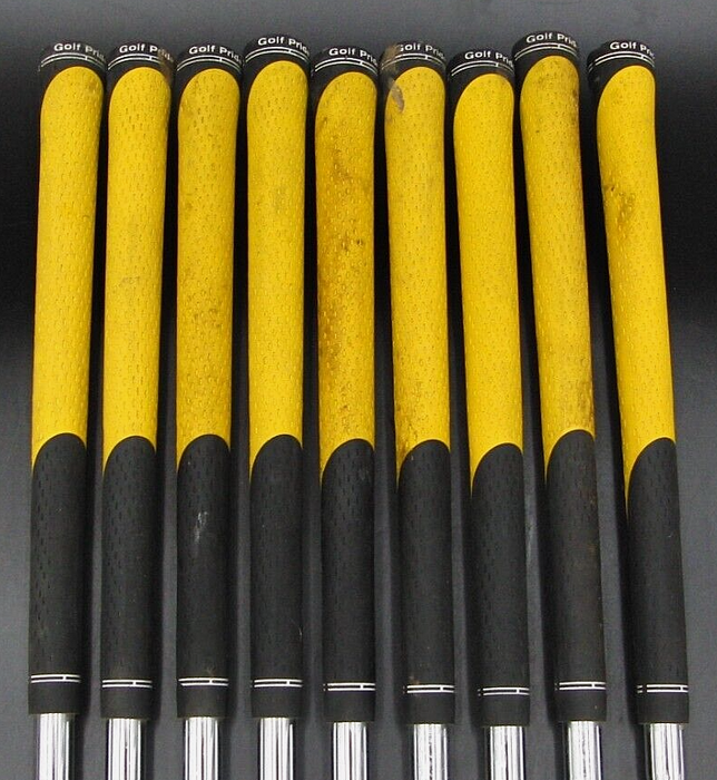 Set of 9 x Titleist Custom Grind Irons 3-SW Stiff Steel Shafts Golf Pride Grips