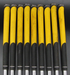 Set of 9 x Titleist Custom Grind Irons 3-SW Stiff Steel Shafts Golf Pride Grips