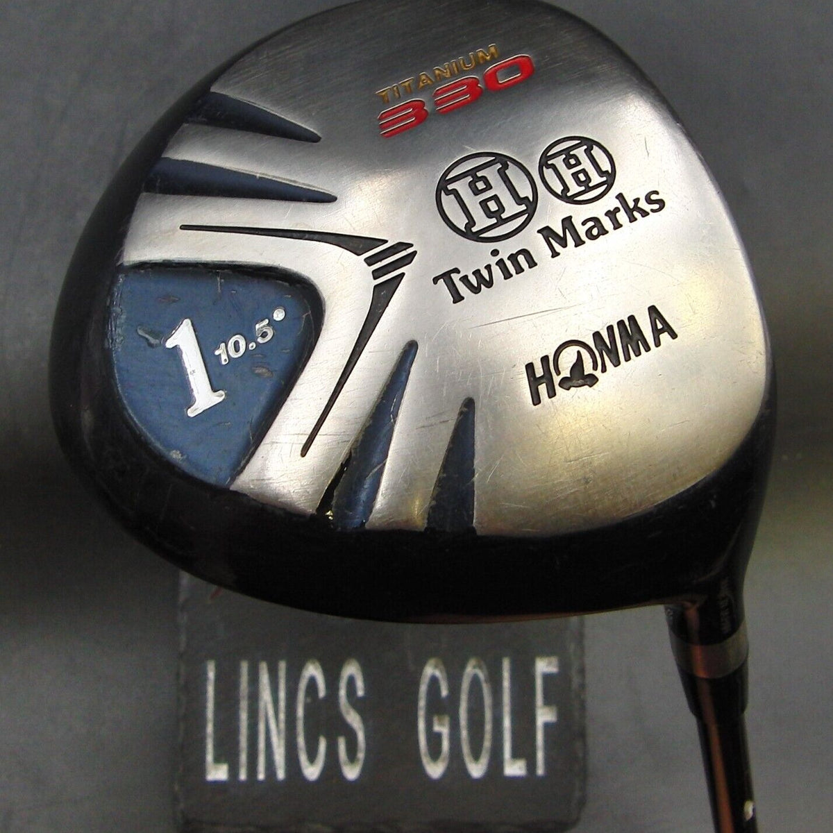 Honma Twin Marks Titanium 330 10.5° Driver Regular Graphite Shaft Honma Grip