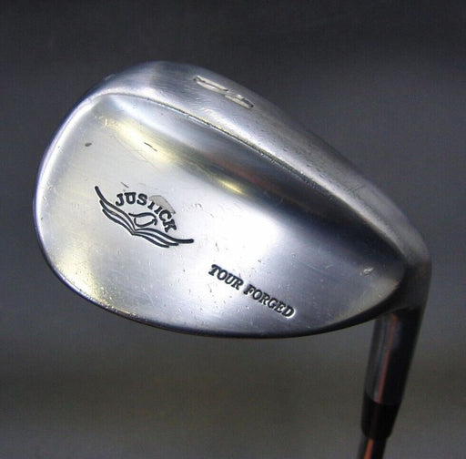 Japanese Justick Tour Forged Sand Wedge Regular Steel Shaft Iomic Grip