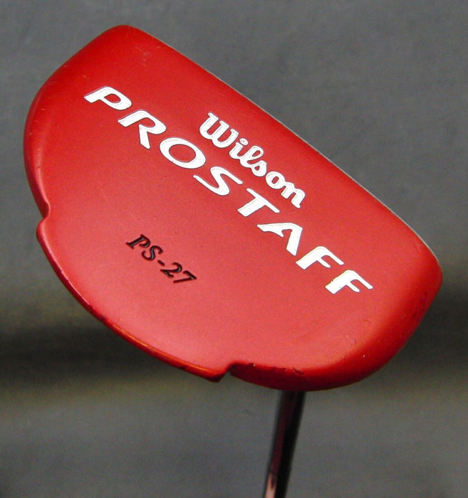 Wilson ProStaff PS-27 Putter 87cm Playing Length Steel Shaft Wilson Grip