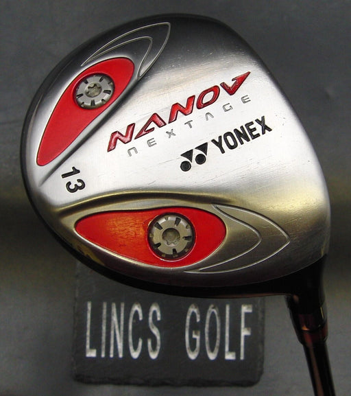 Yonex Nanov Nextage 13° Wood Stiff Graphite Shaft Golf Pride Grip