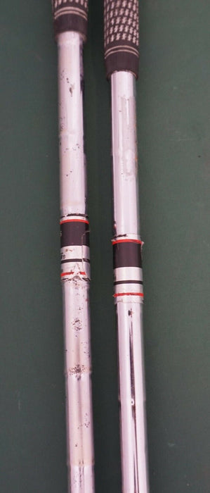 Set of 2 x Callaway Big Bertha 5 & 6 Irons Uniflex Steel Shaft Lamkin Grip