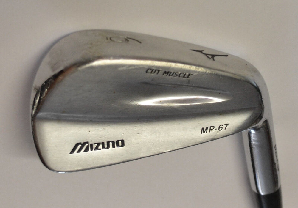 MIZUNO MP-67 Grain Flow Forged Cut Muscle 6 Iron S300 Steel Shaft MP67