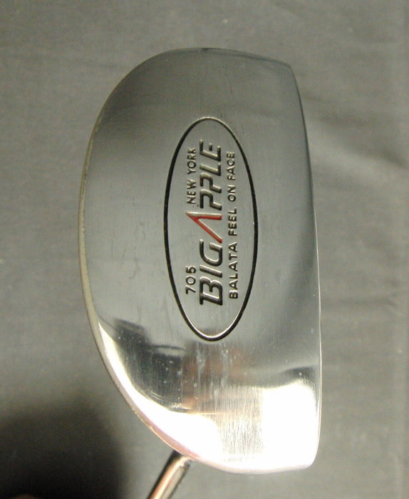 Big Apple 705 New York Balata Feel On Face Putter 89cm Steel Shaft Usgrips Grip