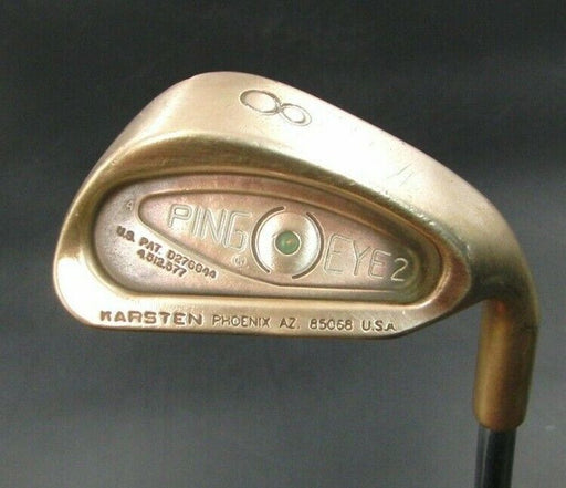Ping Eye2 BeCu Beryllium Copper Green Dot 8 Iron Senior Steel Shaft Chamois Grip