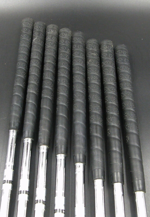 Set Of 8 x Pebble Beach GS-01 Irons 4-PW+AW  Regular Steel Shafts Royal Grips