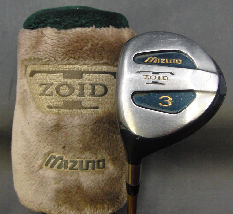 Set of 2 Left Handed Mizuno T Zoid 3 & 5 Woods Regular Graphite Shafts