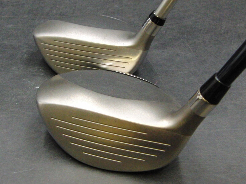 Set of 2 TSURUYA AXEL Dual Impact 15° 3 & 19° 5 Woods Graphite Shafts