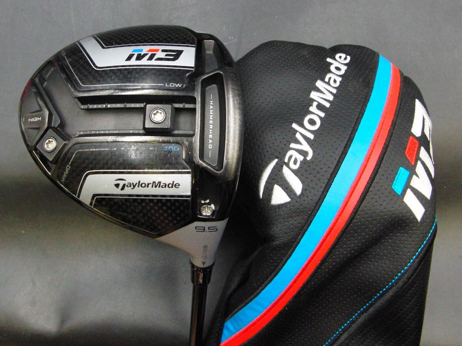 TaylorMade M3 9.5° Driver Stiff Graphite Shaft With Grip & TaylorMade Head Cover